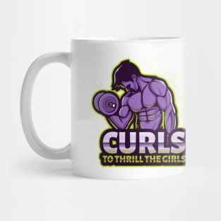 Curls to thrill the girls Mug